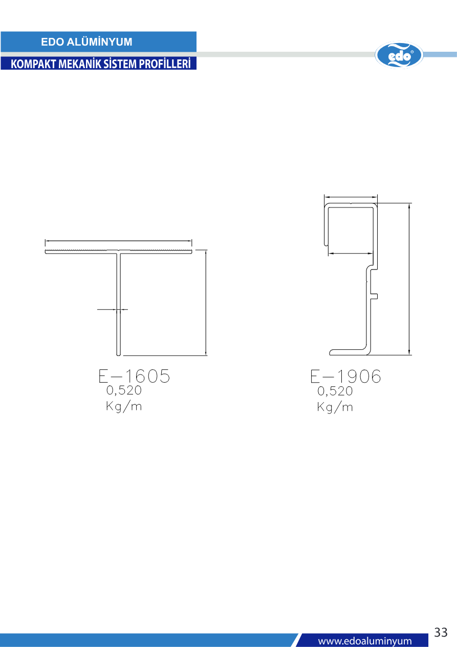 Kompakt mekanik sistem katalog slaytı
